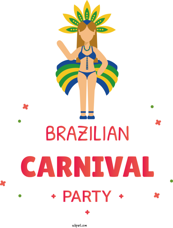 Free Holidays Party Brazilian Carnival Carnival For Brazilian Carnival Clipart Transparent Background