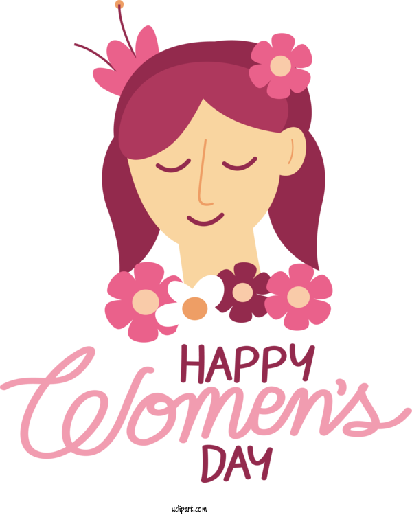 Free Holidays Human Design For International Women's Day Clipart Transparent Background