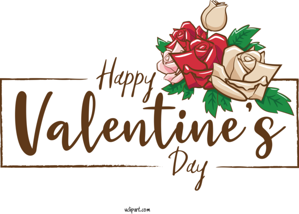 Free Holidays Floral Design Cut Flowers Design For Valentines Day Clipart Transparent Background