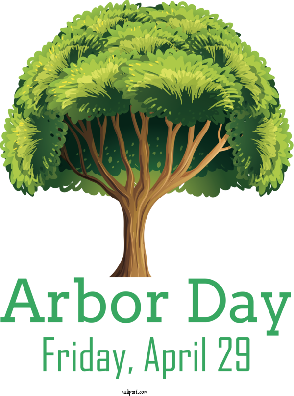 Free Holidays Royalty Free Design Logo For Arbor Day Clipart Transparent Background