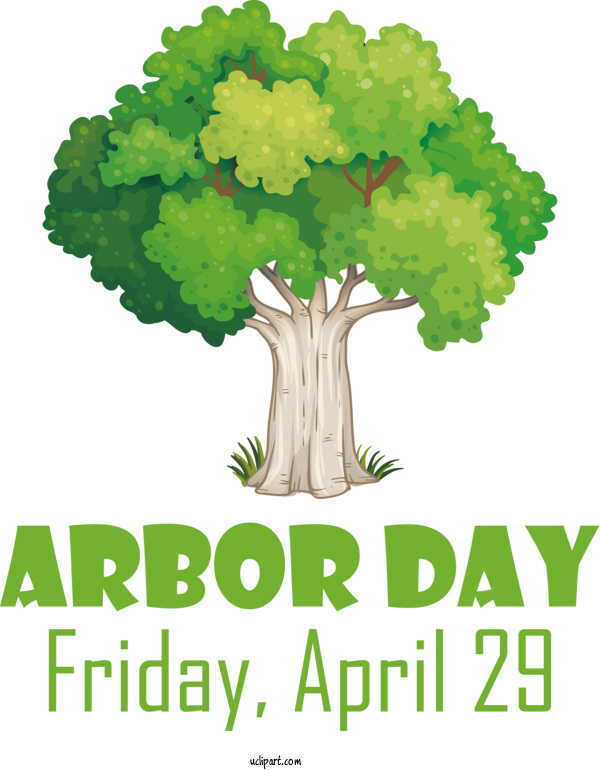 Free Holidays Shrub Tree Garden For Arbor Day Clipart Transparent Background