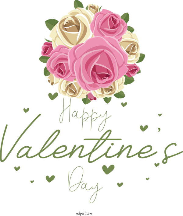 Free Holidays Rose Flower Garden Roses For Valentines Day Clipart Transparent Background