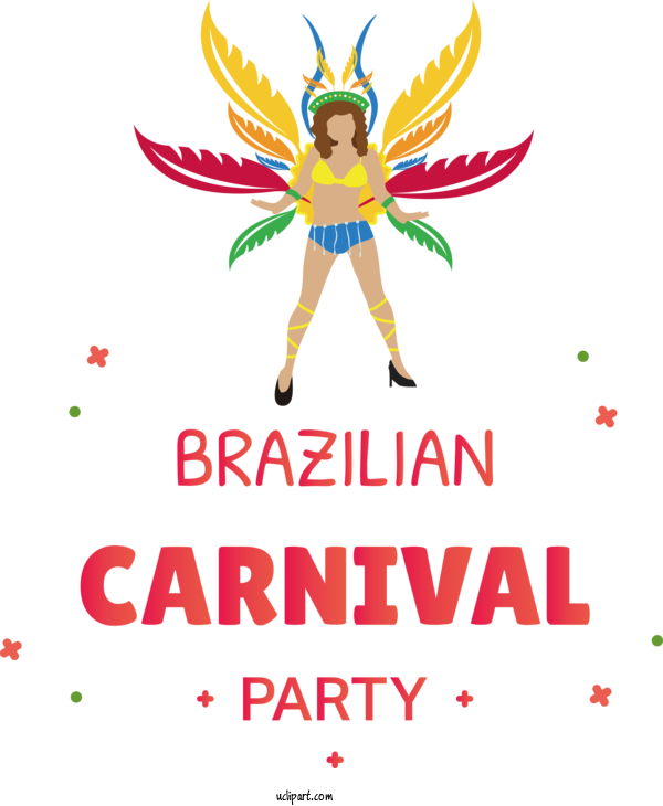 Free Holidays Insects Pollinator Logo For Brazilian Carnival Clipart Transparent Background