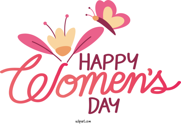 Free Holidays Design Cut Flowers Floral Design For International Women's Day Clipart Transparent Background