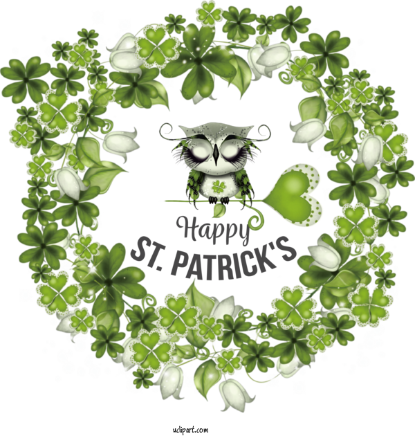 Free Holidays St. Patrick's Day Shamrock Holiday For Saint Patricks Day Clipart Transparent Background