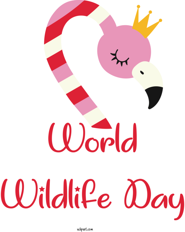 Free Holidays Logo Line Text For World Wildlife Day Clipart Transparent Background