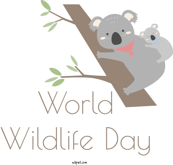 Free Holidays Koala Conspecto Quadro Infantil Bebê Animal Veado Zoo Conspecto For World Wildlife Day Clipart Transparent Background