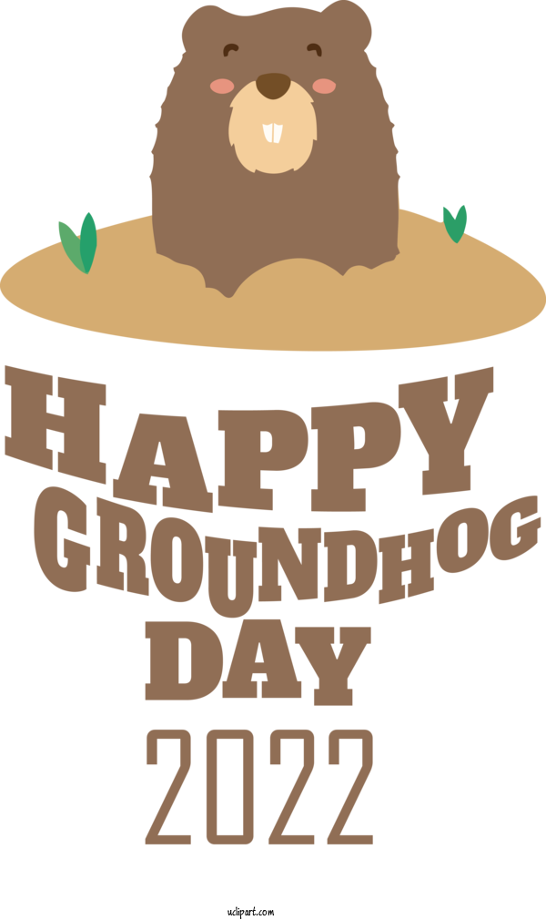 Free Holidays Logo Cartoon Meter For Groundhog Day Clipart Transparent Background