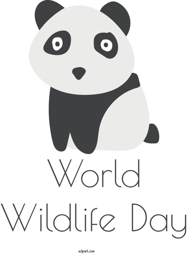 Free Holidays Human Design Cartoon For World Wildlife Day Clipart Transparent Background