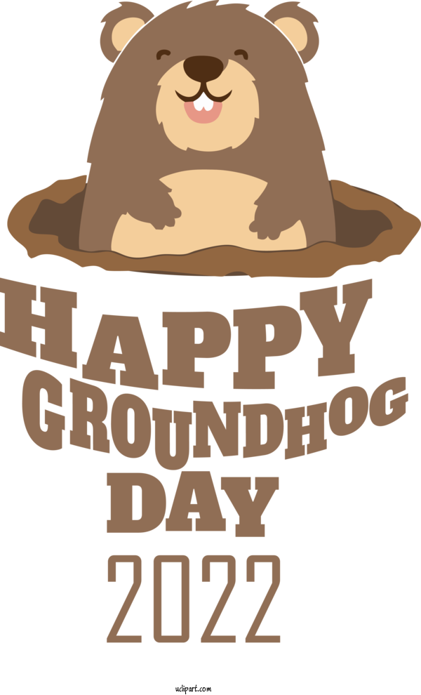 Free Holidays Lion Logo Human For Groundhog Day Clipart Transparent Background