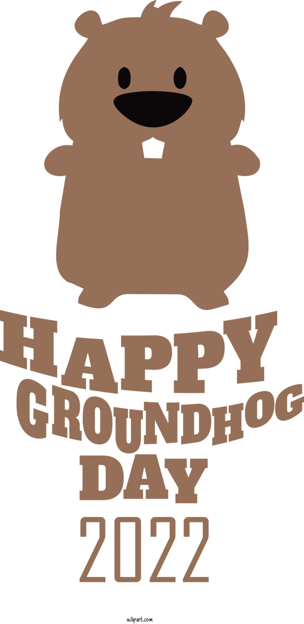Free Holidays Dog Cat Like Snout For Groundhog Day Clipart Transparent Background