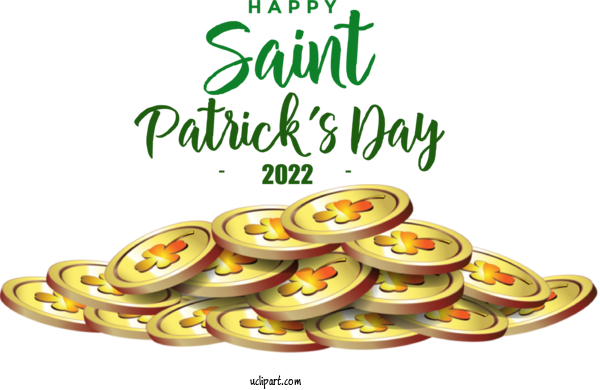 Free Holidays Design Architecture Logo For Saint Patricks Day Clipart Transparent Background