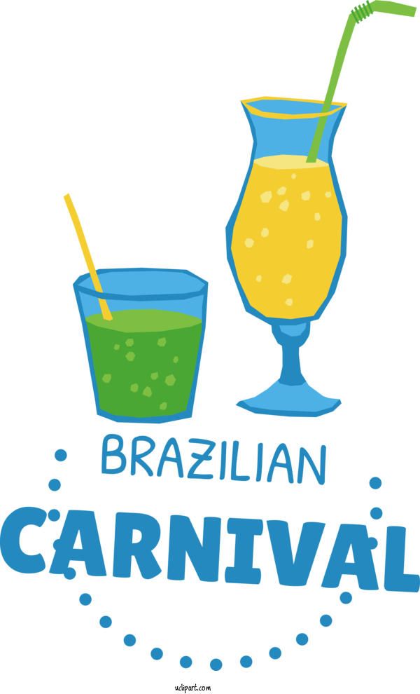 Free Holidays Non Alcoholic Drink Logo Design For Brazilian Carnival Clipart Transparent Background