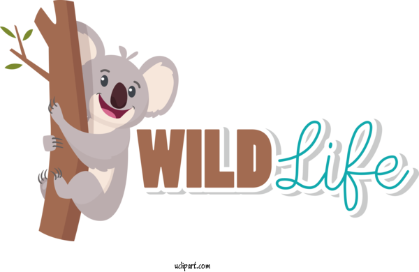 Free Holidays Marsupials Cartoon Logo For World Wildlife Day Clipart Transparent Background