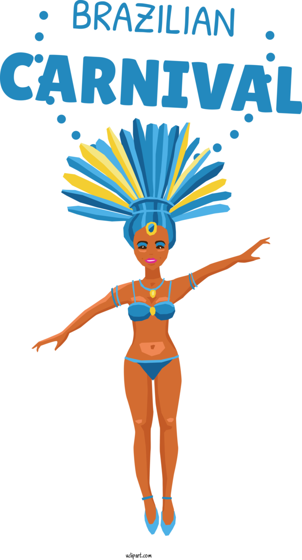 Free Holidays Cartoon Brazilian Carnival Carnival For Brazilian Carnival Clipart Transparent Background