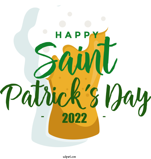 Free Holidays Logo Design Line For Saint Patricks Day Clipart Transparent Background