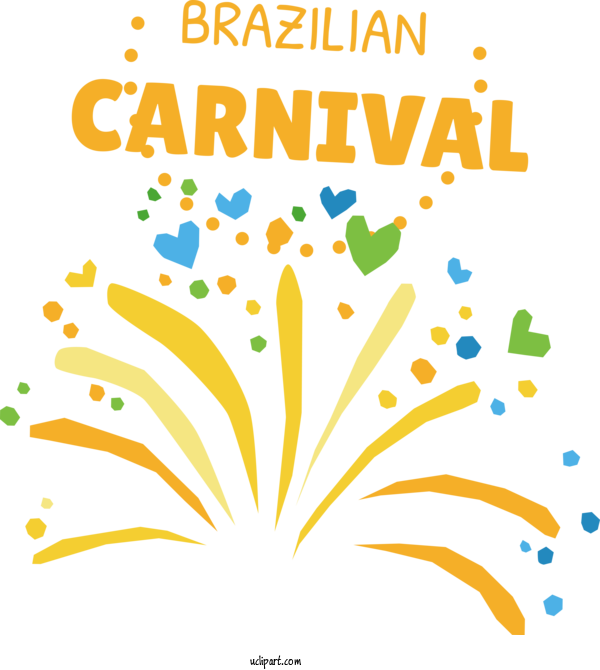 Free Holidays Design Carnival For Brazilian Carnival Clipart Transparent Background