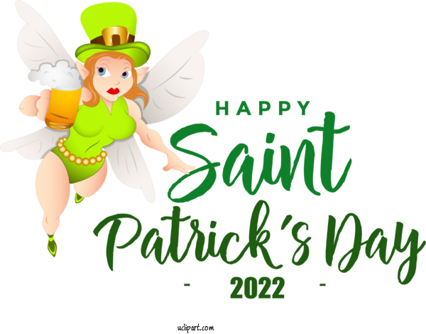 Free Holidays Cartoon Logo Leaf For Saint Patricks Day Clipart Transparent Background
