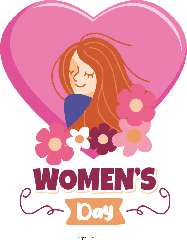 Free Holidays T Shirt  Design For International Women's Day Clipart Transparent Background