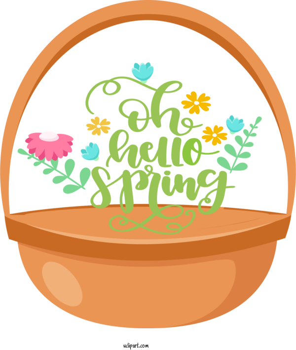Free Nature Flower Logo Flowerpot For Spring Clipart Transparent Background