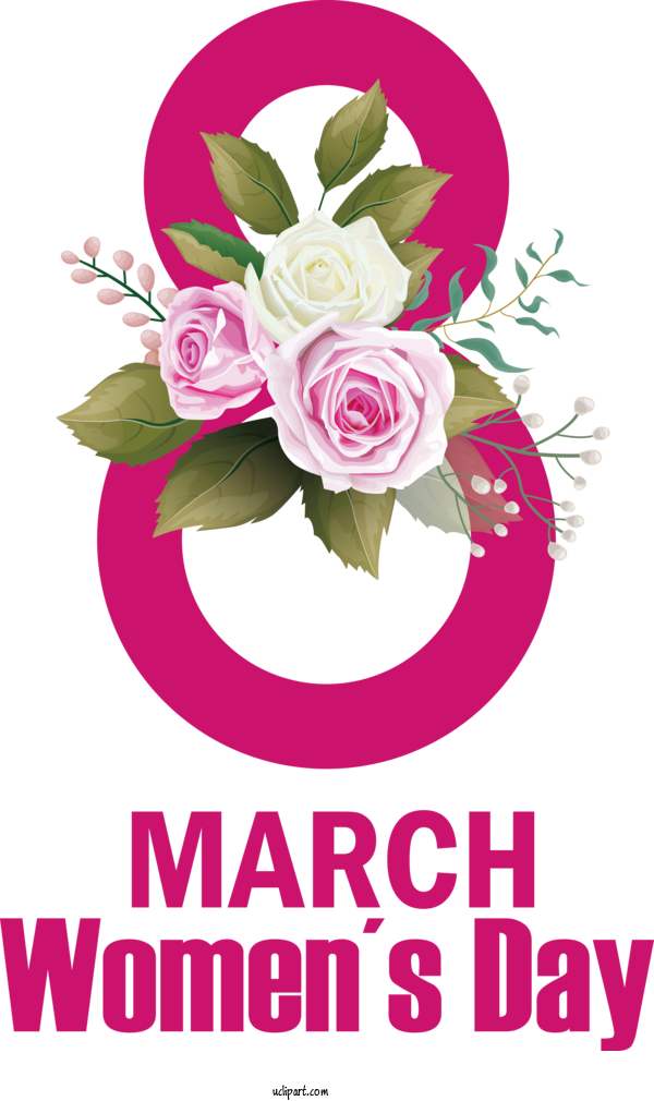 Free Holidays Floral Design Flower Flower Bouquet For International Women's Day Clipart Transparent Background