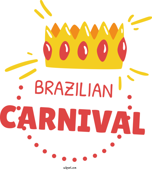 Free Holidays Logo Commodity Line For Brazilian Carnival Clipart Transparent Background