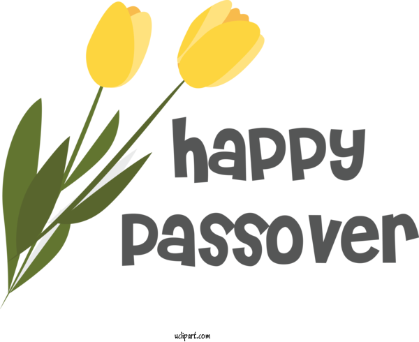 Free Holidays Flower Logo Plant Stem For Passover Clipart Transparent Background