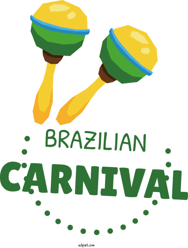Free Holidays Design Logo Line For Brazilian Carnival Clipart Transparent Background