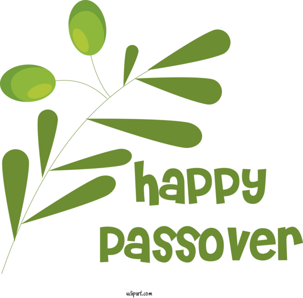 Free Holidays Leaf Plant Stem Logo For Passover Clipart Transparent Background