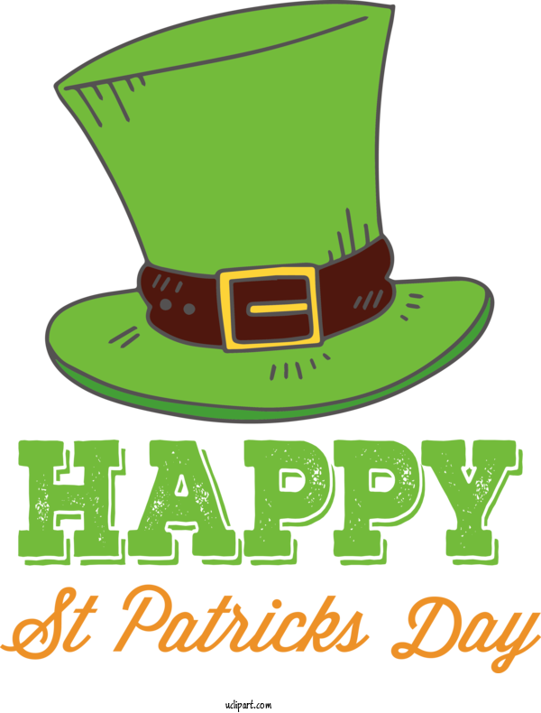 Free Holidays Logo Hat Design For Saint Patricks Day Clipart Transparent Background