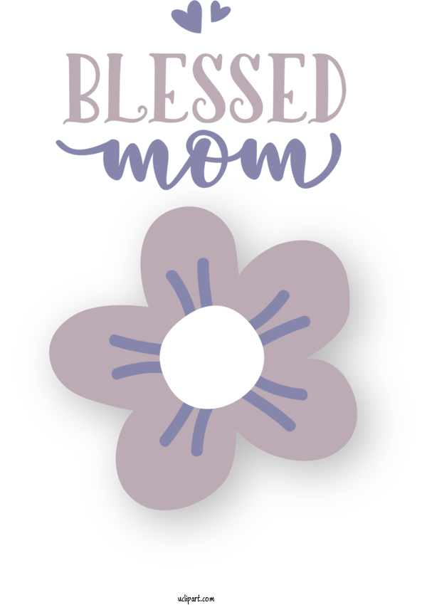 Free Nature Flower Violet Design For Spring Clipart Transparent Background