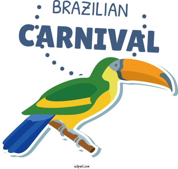 Free Holidays Birds Cartoon Beak For Brazilian Carnival Clipart Transparent Background