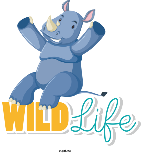 Free Holidays Cartoon Logo Line For World Wildlife Day Clipart Transparent Background