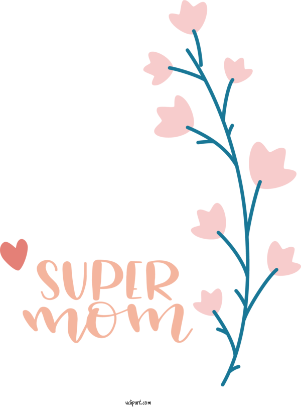 Free Holidays Drawing Painting Design For Mothers Day Clipart Transparent Background