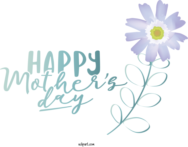 Free Holidays Plant Stem Drawing Flower For Mothers Day Clipart Transparent Background