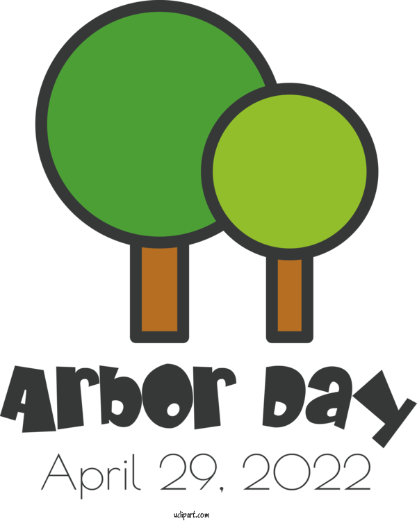 Free Holidays Human Logo Cartoon For Arbor Day Clipart Transparent Background