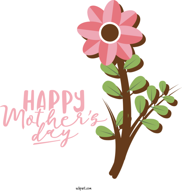 Free Holidays Palms Floral Design Plant Stem For Mothers Day Clipart Transparent Background