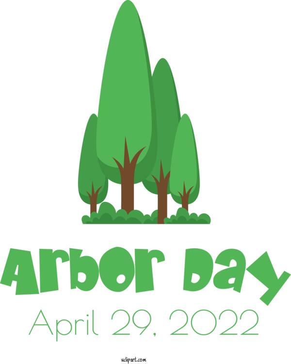 Free Holidays Drawing Logo Tree For Arbor Day Clipart Transparent Background