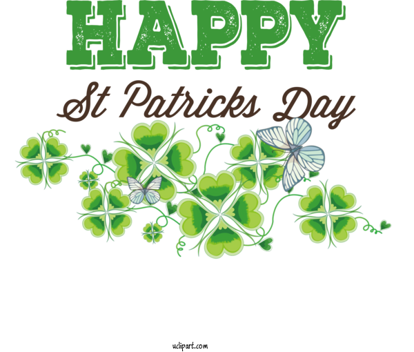 Free Holidays Rhode Island School Of Design (RISD) Flora Leaf For Saint Patricks Day Clipart Transparent Background