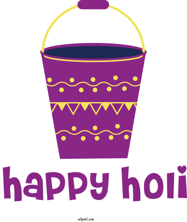 Free Holidays Design Mural Royalty Free For Holi Clipart Transparent Background