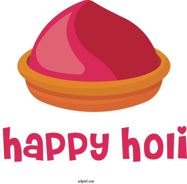 Free Holidays Logo Design Hat For Holi Clipart Transparent Background