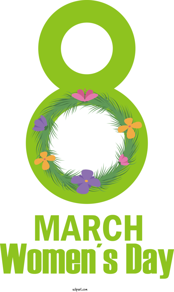 Free Holidays Leaf Logo Design For International Women's Day Clipart Transparent Background