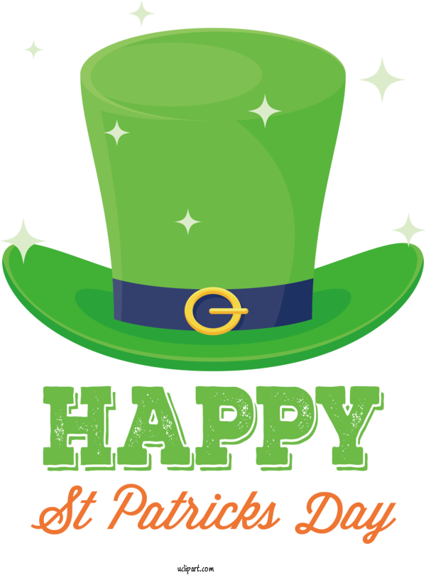 Free Holidays Logo Design Hat For Saint Patricks Day Clipart Transparent Background