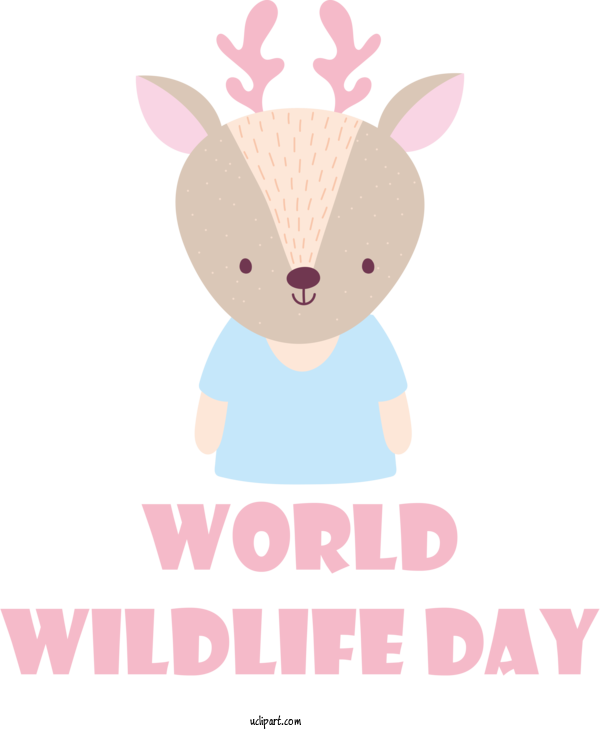 Free Holidays Design Text Pattern For World Wildlife Day Clipart Transparent Background