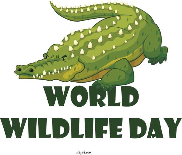 Free Holidays Royalty Free  Vector For World Wildlife Day Clipart Transparent Background