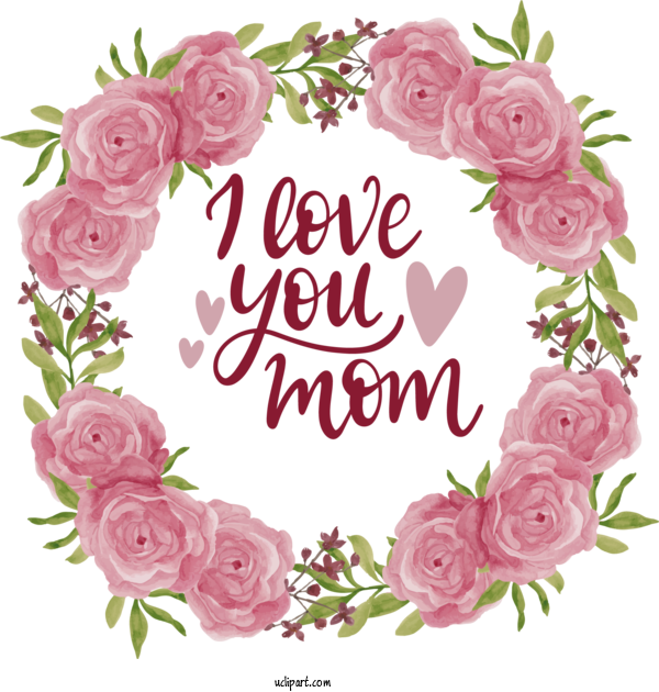 Free Holidays Flower FLOWER FRAME Picture Frame For Mothers Day Clipart Transparent Background