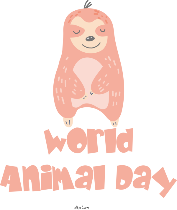 Free Holidays Design LON:0JJW For World Animal Day Clipart Transparent Background