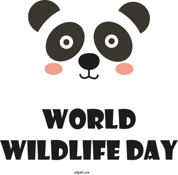 Free Holidays Human Logo Snout For World Wildlife Day Clipart Transparent Background
