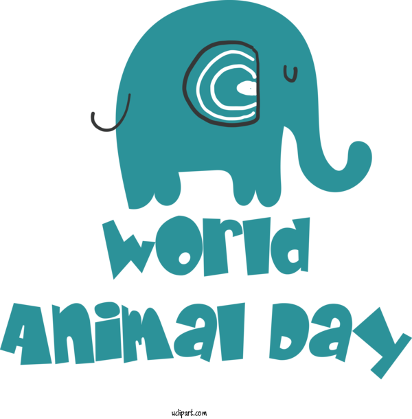 Free Holidays Airworld Elephants Indian Elephant For World Animal Day Clipart Transparent Background