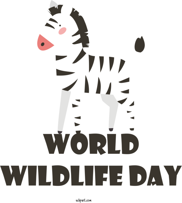 Free Holidays Small Horse Cat For World Wildlife Day Clipart Transparent Background